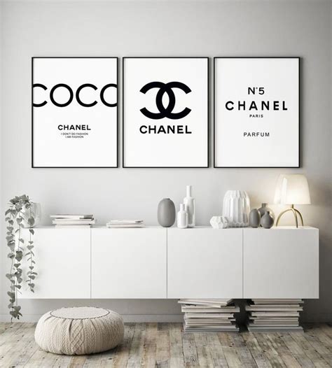 chanel wall art amazon|Chanel inspired wall art.